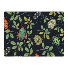 Nature With Bugs Double Sided Flano Blanket (mini)  by Sparkle