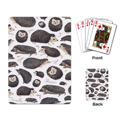 Hedgehog Playing Cards Single Design (rectangle) by Sparkle