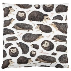 Hedgehog Large Cushion Case (one Side) by Sparkle