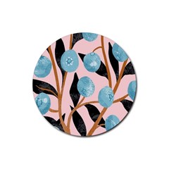 Fruits Rubber Coaster (round) by Sparkle