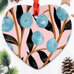 Fruits Heart Ornament (two Sides) by Sparkle