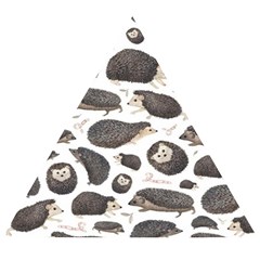 Hedgehog Wooden Puzzle Triangle by Sparkle