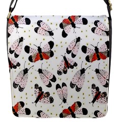 Butterfly Flap Closure Messenger Bag (s) by Sparkle