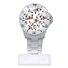 Butterfly Plastic Nurses Watch by Sparkle