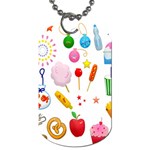 Summer-fair-food-goldfish Copy Copy Dog Tag (Two Sides) Back