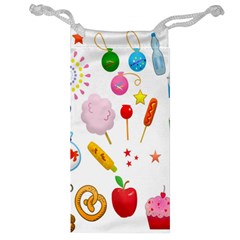 Summer-fair-food-goldfish Copy Copy Jewelry Bag by Nexatart