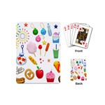 Summer-fair-food-goldfish Copy Copy Playing Cards Single Design (Mini) Back