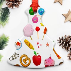 Summer-fair-food-goldfish Copy Copy Christmas Tree Ornament (two Sides)