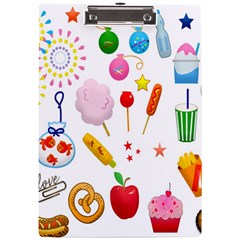 Summer-fair-food-goldfish Copy Copy A4 Clipboard by Nexatart