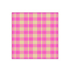 Pink Tartan 4 Satin Bandana Scarf