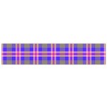 Tartan Purple Small Flano Scarf Front