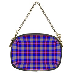 Tartan 2 Chain Purse (two Sides)