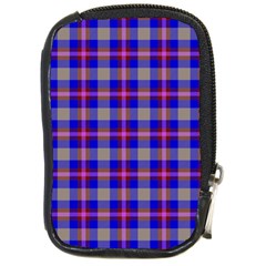 Tartan 2 Compact Camera Leather Case by tartantotartanspink2