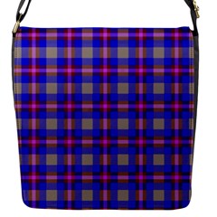 Tartan 2 Flap Closure Messenger Bag (s)