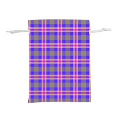 Tartan Purple Lightweight Drawstring Pouch (s) by tartantotartanspink2