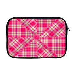 Pink Tartan-10 Apple Macbook Pro 17  Zipper Case