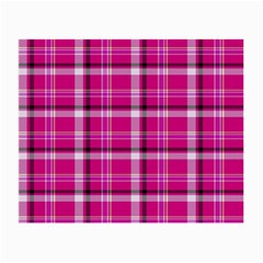 Pink Tartan-9 Small Glasses Cloth (2 Sides) by tartantotartanspink2