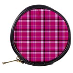 Pink Tartan-9 Mini Makeup Bag Back