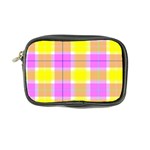 Pink Tartan-8 Coin Purse Front