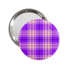 Pink Tartan 6 2 25  Handbag Mirrors by tartantotartanspink2