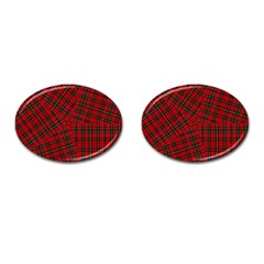 Wallace Modern Cufflinks (oval) by tartantotartansred2