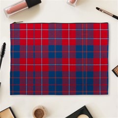 Galloway Red Modern Tartan Cosmetic Bag (xl) by tartantotartansred2