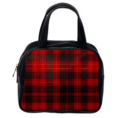 Cameron Clan Modern Tartan Classic Handbag (one Side) by tartantotartansred2