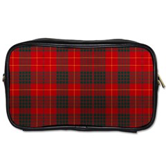 Cameron Clan Modern Tartan Toiletries Bag (one Side) by tartantotartansred2