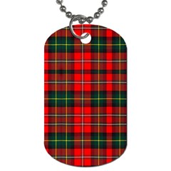 Boyd Modern Tartan 2 Dog Tag (two Sides) by tartantotartansred2