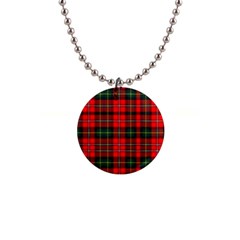 Boyd Modern Tartan 2 1  Button Necklace by tartantotartansred2