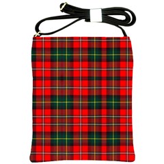 Boyd Modern Tartan 2 Shoulder Sling Bag by tartantotartansred2