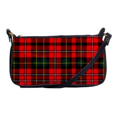 Boyd Modern Tartan 2 Shoulder Clutch Bag by tartantotartansred2