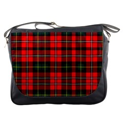 Boyd Modern Tartan 2 Messenger Bag by tartantotartansred2