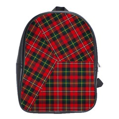 Boyd Modern Tartan School Bag (xl) by tartantotartansred2