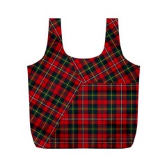 Boyd Modern Tartan Full Print Recycle Bag (m) by tartantotartansred2