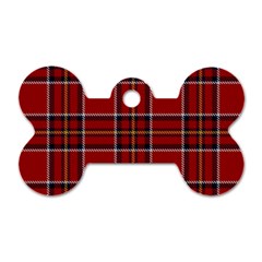 Brodie Clan Tartan 2 Dog Tag Bone (two Sides) by tartantotartansred2