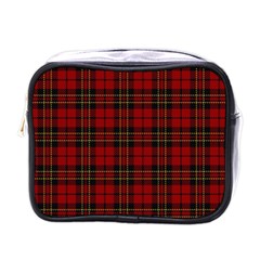 Brodie Clan Tartan Mini Toiletries Bag (one Side) by tartantotartansred2