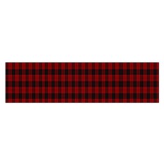 Tartan Red Satin Scarf (oblong)