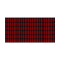 Tartan Red Yoga Headband by tartantotartansallreddesigns