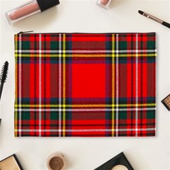 Stewart Royal Modern Heavy Weight Tartan Cosmetic Bag (xl) by tartantotartansred2