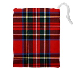 Stewart Royal Modern Tartan Drawstring Pouch (4xl) by tartantotartansred2