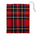 Stewart Royal Modern Tartan Drawstring Pouch (5XL) Front