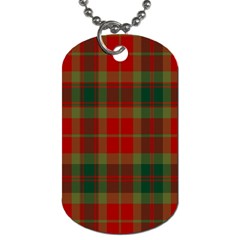 78th  Fraser Highlanders Tartan Dog Tag (two Sides) by tartantotartansred2