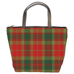 78th  Fraser Highlanders Tartan Bucket Bag by tartantotartansred2