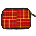 Tartan And Plaid 10 Digital Camera Leather Case Back