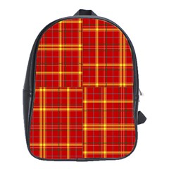 Tartan And Plaid 10 School Bag (xl)