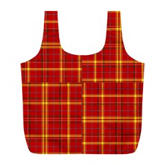 Tartan And Plaid 10 Full Print Recycle Bag (l)