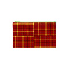 Tartan And Plaid 10 Cosmetic Bag (xs) by tartantotartansreddesign2