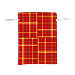 Tartan And Plaid 10 Lightweight Drawstring Pouch (l) by tartantotartansreddesign2