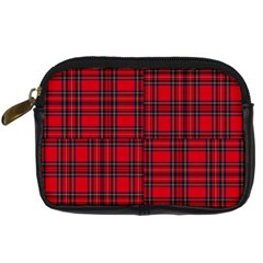 Royal Stewart Tartan Digital Camera Leather Case